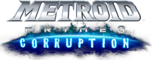  'Metroid Prime 3: Corruption' title screen