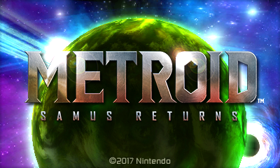  Metroid Samus Returns title screen